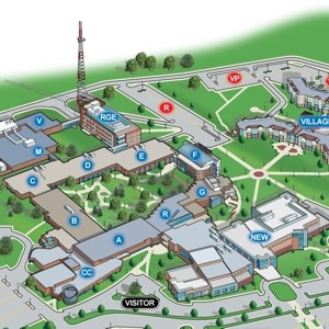 Southern California University of Health Sciences Campus Map - Mapformation
