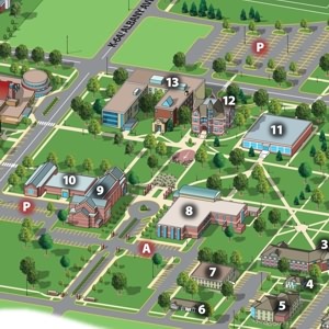 Browne Academy Campus Map - Mapformation