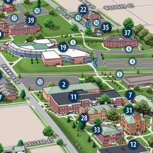 Harper College Campus Map - Mapformation
