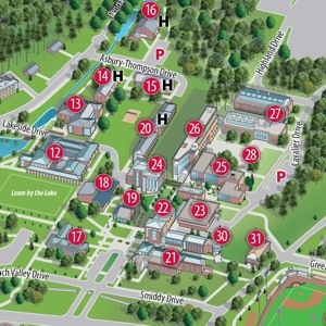 Harper College Campus Map - Mapformation